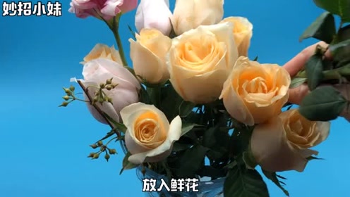 69花店鲜花桌花插 腾讯视频