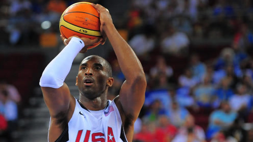 奥运会上科比连续六记三分,那时的科比着实令人着迷