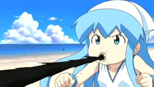 乌贼娘墨汁都吐完了,竟然还是打不过对方