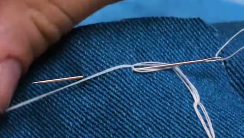 怎么样缝衣服才能看不到针线?巧妙的隐形缝针法了解一下