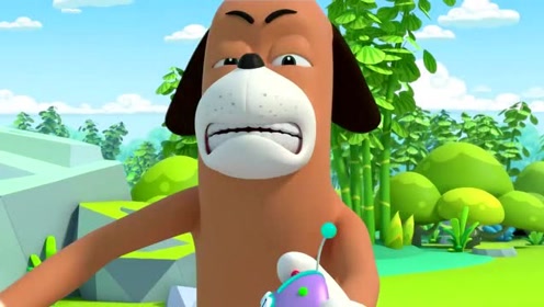 《宝宝巴士》壮壮你傻不傻,现在是危险时刻,还一心想着吃水果!