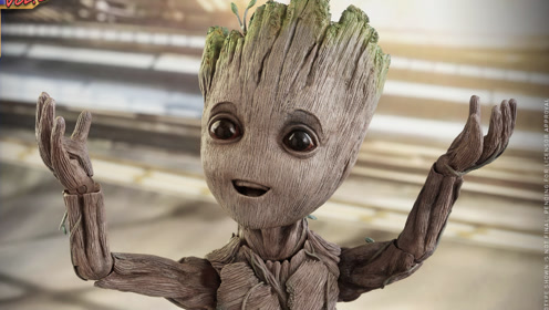 小树格鲁特思索再三,终于按下了定时炸弹按钮,跑起步来姿势真可爱