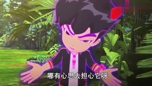 斗龙战士:小熠真是太善良了又回来救火焰伶盗龙,超级精彩