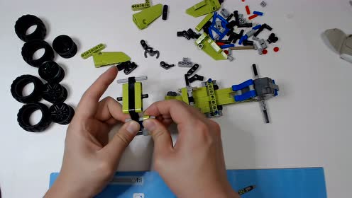 lego砖家测评 - 乐高42027科技系列沙漠赛车