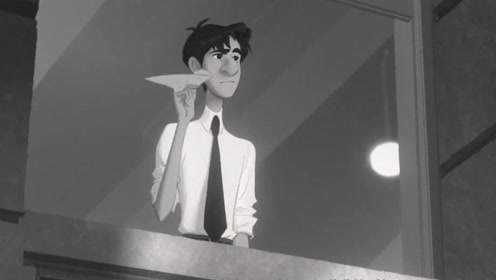 迪士尼短片《纸片人》,一个纸飞机找来的女友,为啥我的就不行