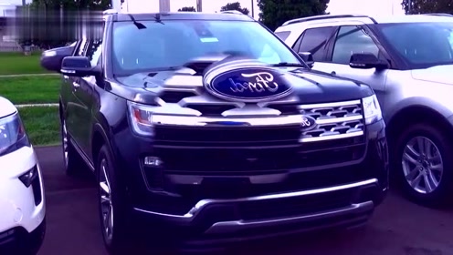 高清实拍,新款福特探险者 limited 4wd全方位展示