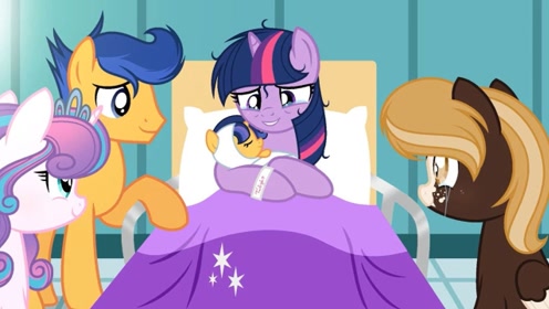 《小马宝莉》紫悦和宝宝!