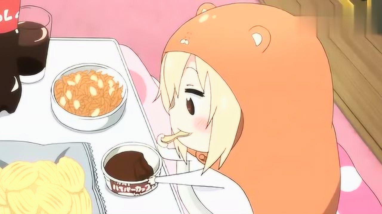 干物妹小埋 小埋吃饱喝足睡的很香还做了美梦,哥哥不忍心叫醒