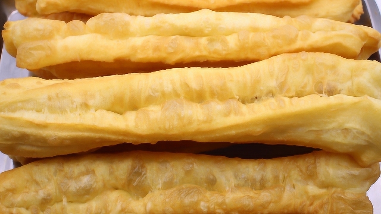 无铝油条,咸香酥脆,早餐好伴侣