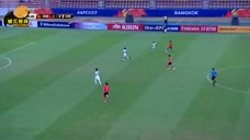U23亚锦赛1/4决赛，李东炅任意球读秒绝杀，韩国2-1淘