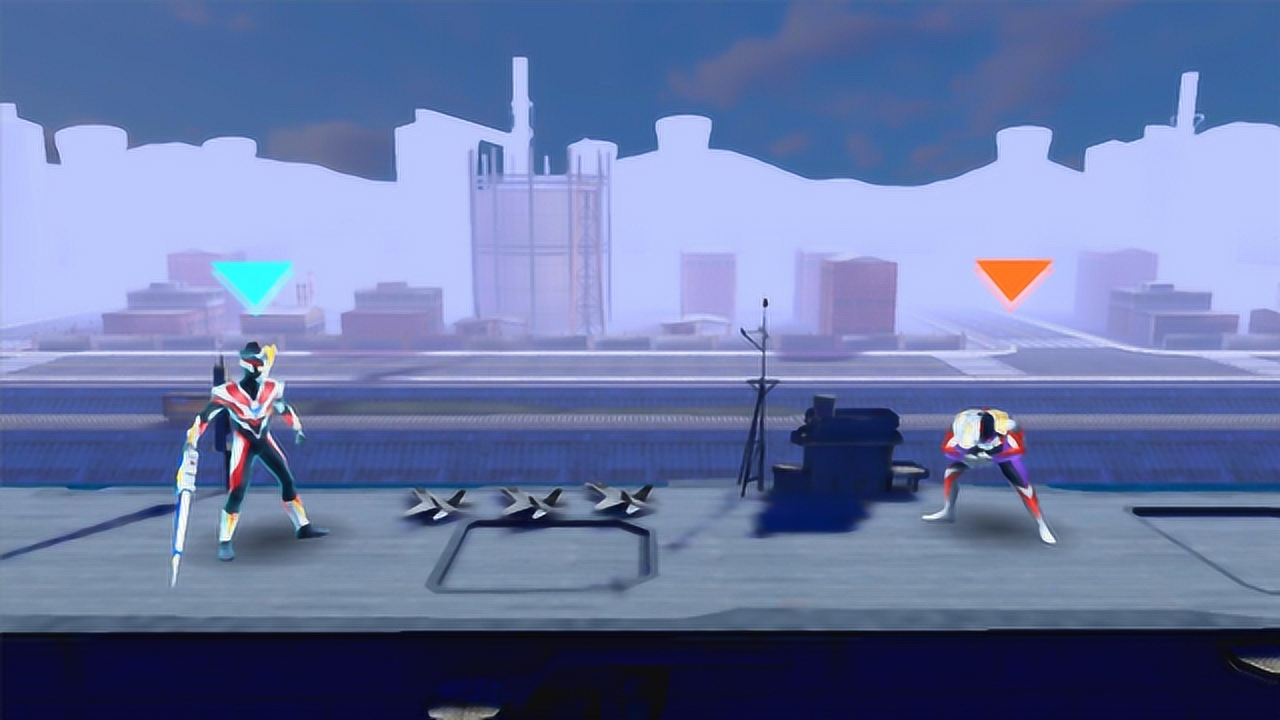 大海解说奥特曼格斗超人:机敏捷德奥特曼vs疾风欧布,爆炎欧布