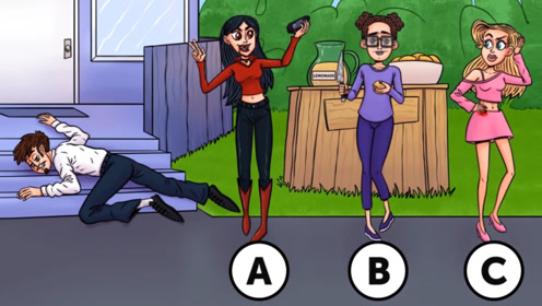 推理时间:右边3个人,谁是凶手?