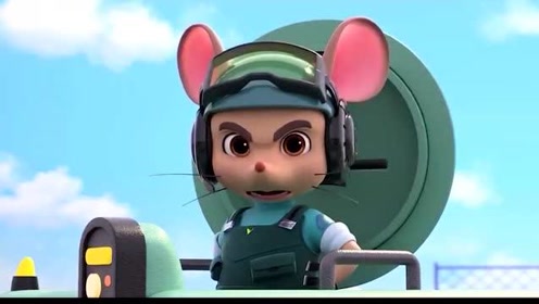 舒克贝塔变形飞机和坦克形态!赶走霸王龙拯救恐龙岛!