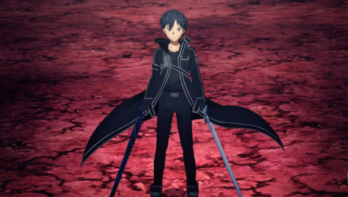 个镜头追了一整部番系列之刀剑神域爱丽丝篇异界战争-黑衣剑士桐人