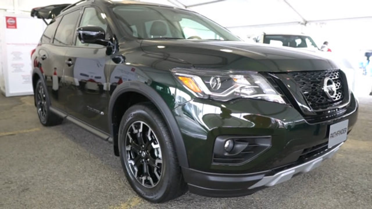 2021款日产探路者七座版抢先实拍,外观真不赖,买不买自己拿主意