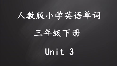 人教版三年级美术下册