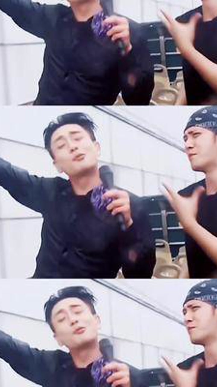 黄宗泽 #罗志祥 雨中演唱会,bosco把痞帅劲发挥得淋漓尽致,太上头了