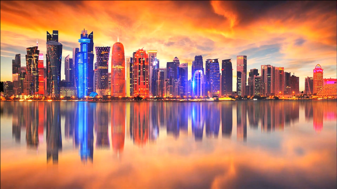 实拍多哈,卡塔尔的首都,跟迪拜一样的土豪之城!