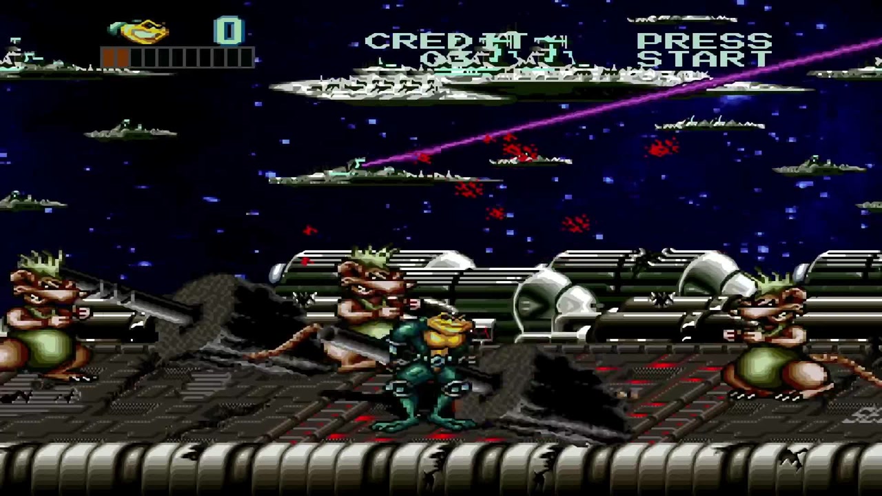 忍者蛙街机版游戏通关