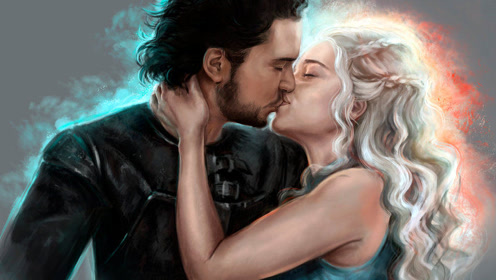 龙妈雪诺"第一次亲密接触"!小恶魔竟偷窥!