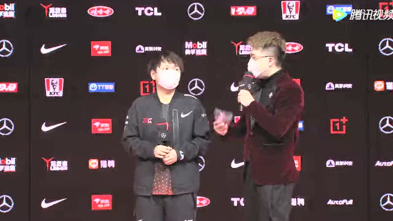 【赛后采访】牙膏