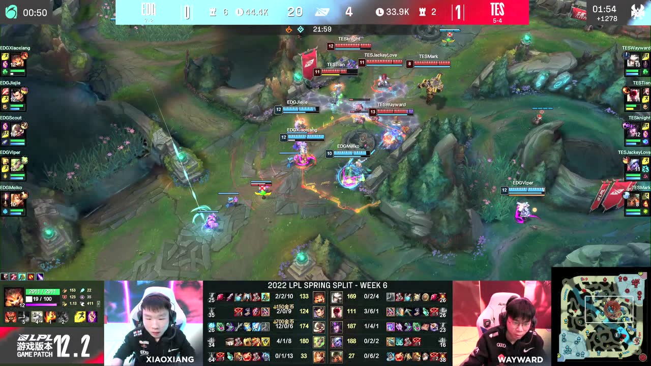 Scout飞机三杀无限超神 EDG碾压之势扳平比分