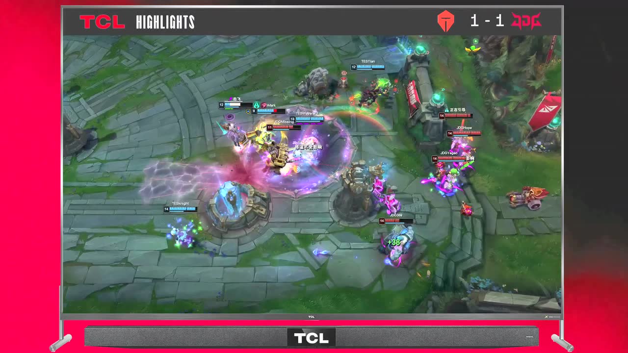 【高光时刻】TES vs JDG 第2局