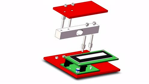 电子秤组装视频