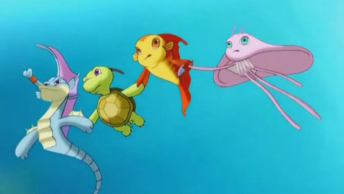 小鲤鱼历险记大结局:泡泡他们顺利跳了龙门,拯救了大伙儿