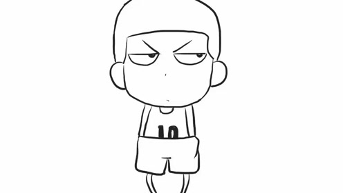 樱木花道幼儿亲子简笔画 宝宝轻松学画画