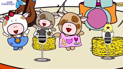 英文原版 fruit song 水果儿歌 英文超清动画