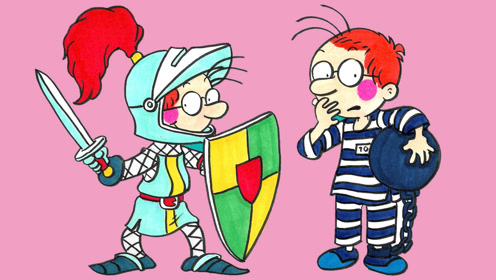 绘本故事 神奇的百变马丁今天是将军和犯人