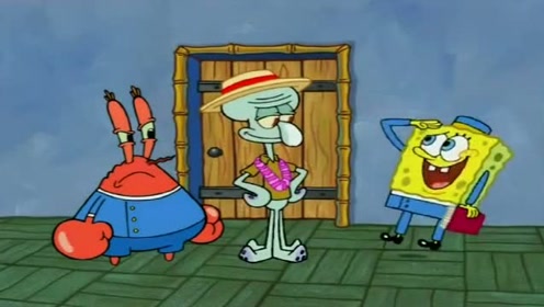 海绵宝宝:剧情大反转章鱼哥花钱来入住蟹堡饭店,趁机刁难蟹老板