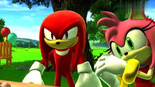 动画:索尼克和超级索尼克跟朋友们聚餐