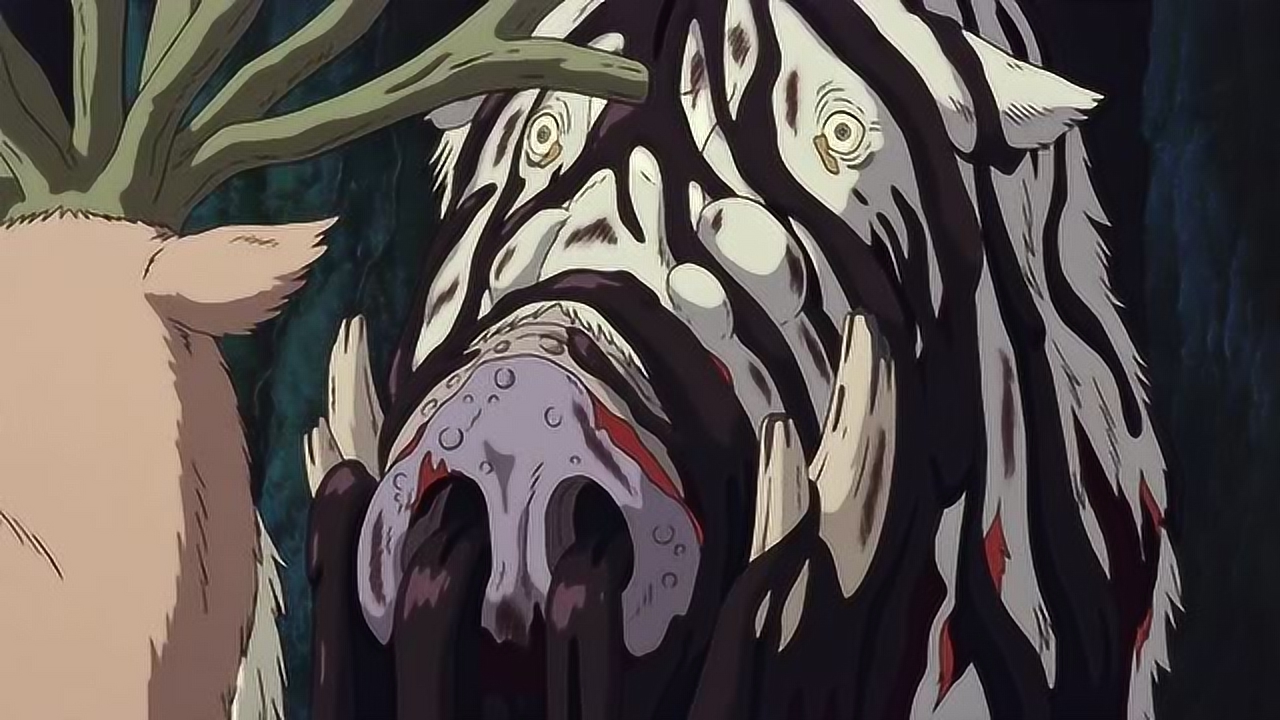 幽灵公主山兽神终结了变成邪魔的乙事主