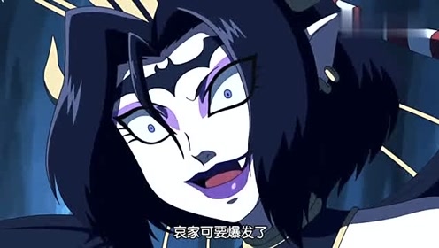 数码宝贝:"七魔王"莉莉丝兽首次登场,这气场,女王范十足!