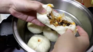 素食白菜粉丝包，在家轻松完成