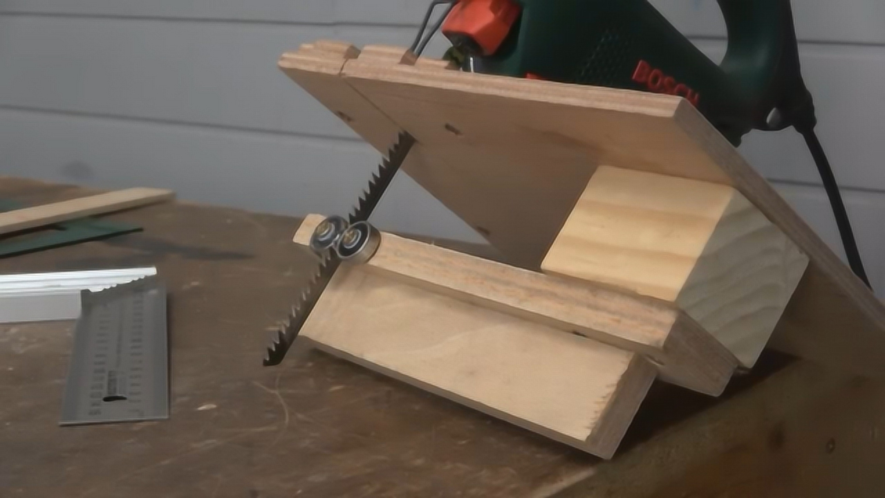 自制电动工具的工装夹具,用起来真方便!