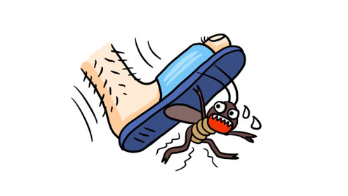 为什么把蟑螂踩瘪了还能活?