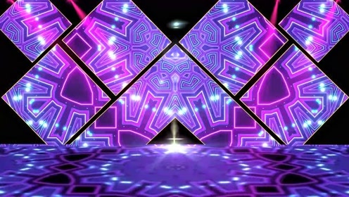 《炫》舞蹈串烧背景音乐视频,酷炫光影!