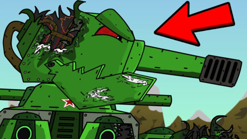 坦克世界动画:绿色kv44