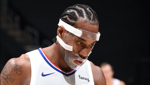 伦纳德新赛季抢断盖帽精华!戴面具照样死亡缠绕