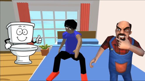 疯狂破坏王:塔米的房子真垃圾,上厕所还要溜进邻居家!