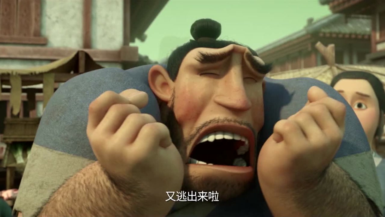 哪吒之魔童降世:哪吒一出门,陈塘关炸锅了!