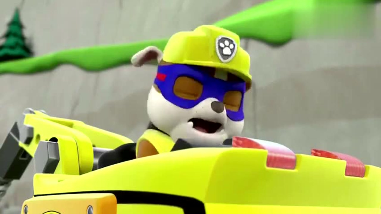 汪汪队立大功小丽一个人完成了任务