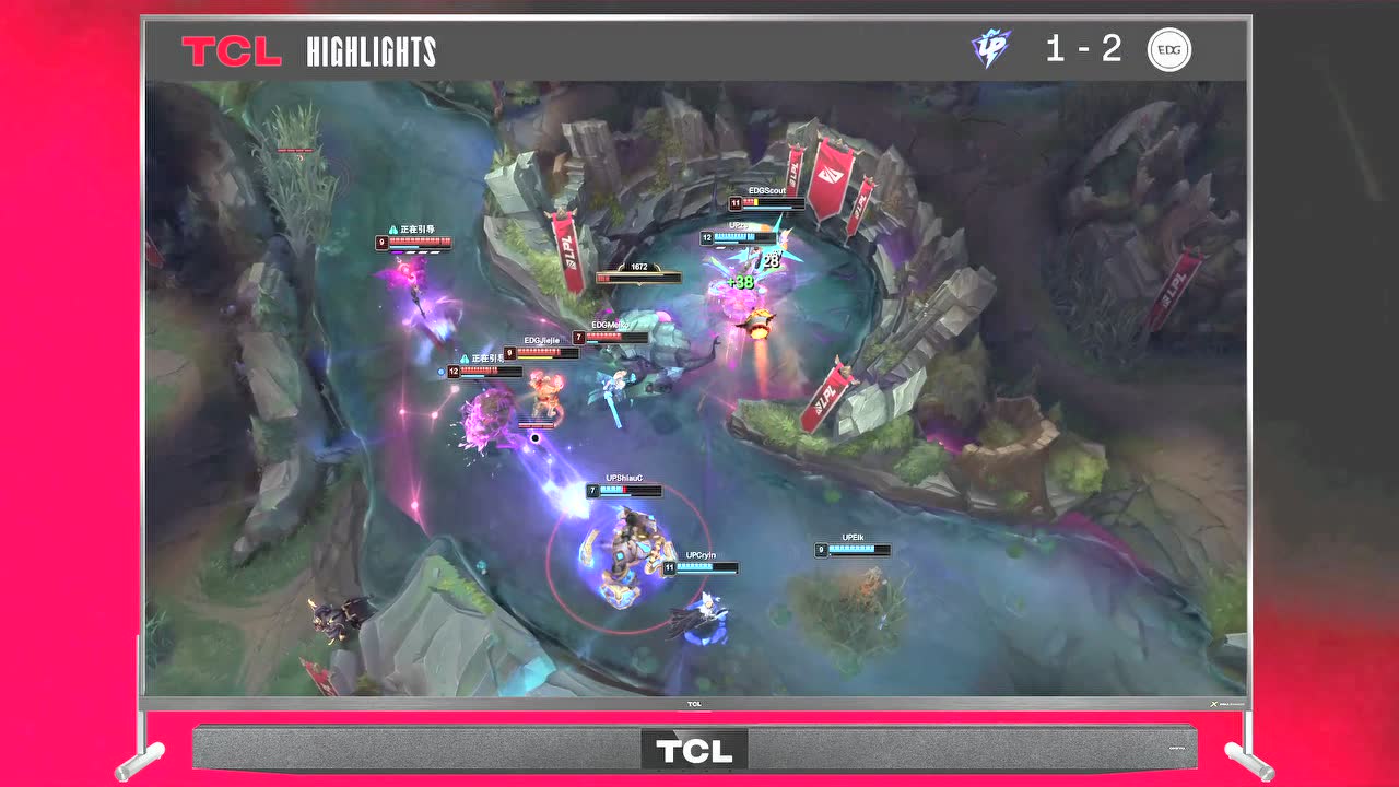 【高光时刻】UP vs EDG 第3局
