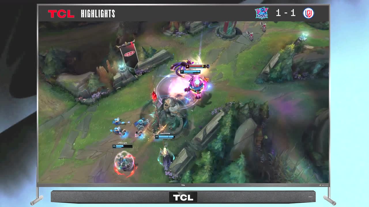 【高光时刻】LGD vs LNG 第2局