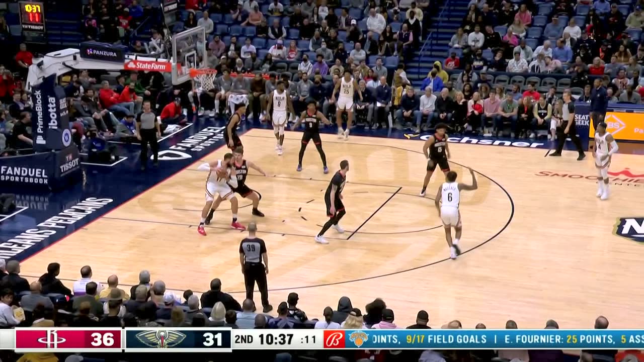 【球星】瓦蓝vs火箭集锦 状态火热砍下32+10