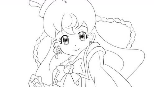 [小林画的]巴啦啦小魔仙之飞越彩灵堡中的可爱女主角施巧灵