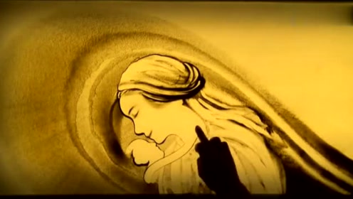 母亲节,最美沙画献给母亲,赵雷《妈妈》配乐听得催人泪下!